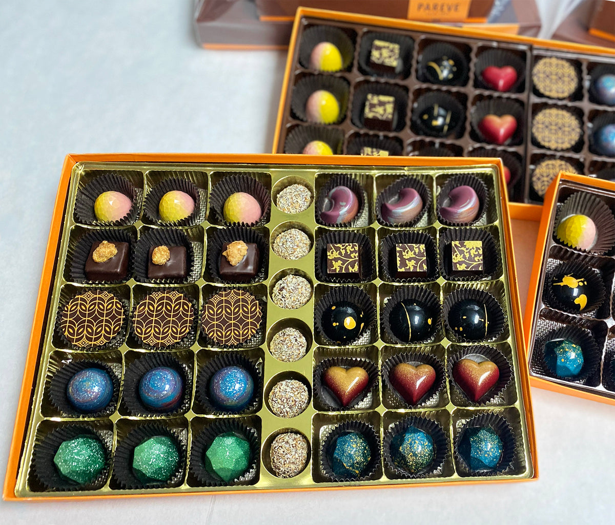 Chocolate Gift Boxes Pareve / Vegan Cafe Chocolat