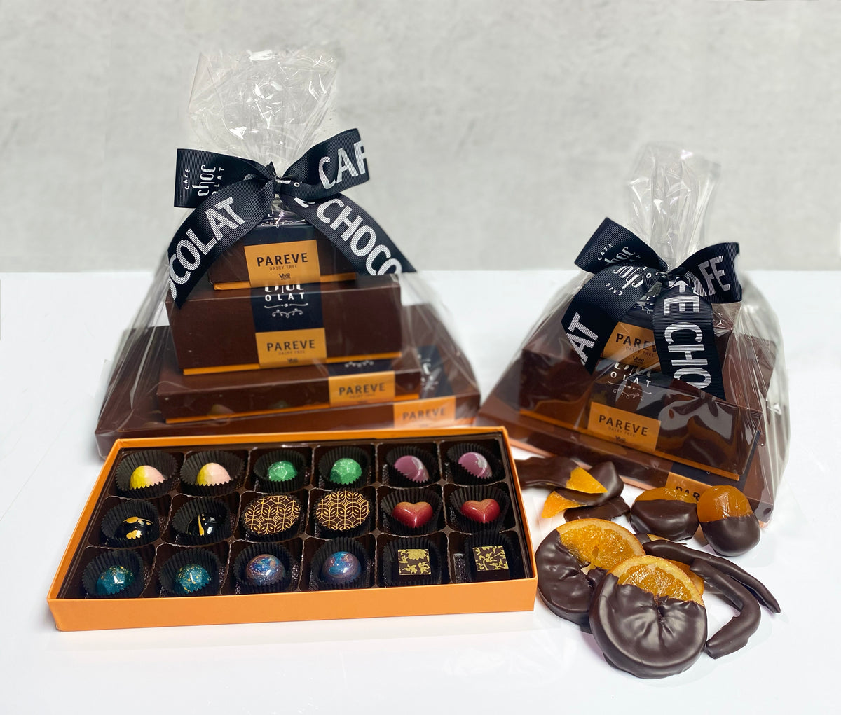 Chocolate Gift Towers Cafe Chocolat