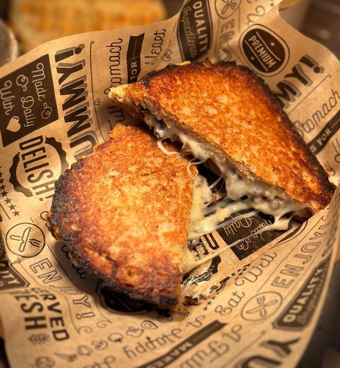 Mushroom Truffle Grilled Cheese