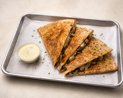Mushroom Truffle Quesadilla