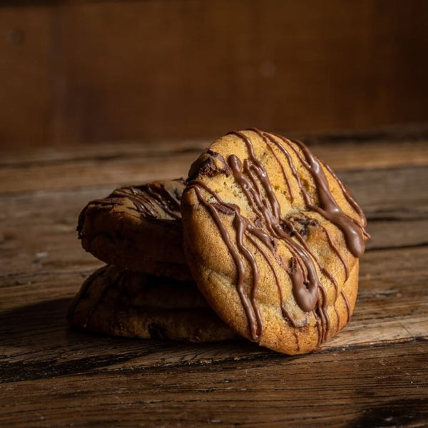 Milk Chocolate Drizzled Cookie